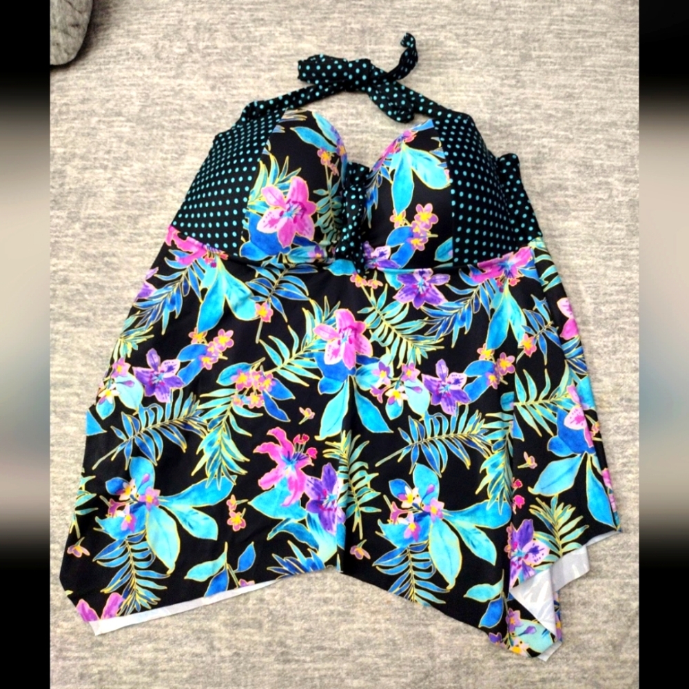 3XL Structured Swim Top
